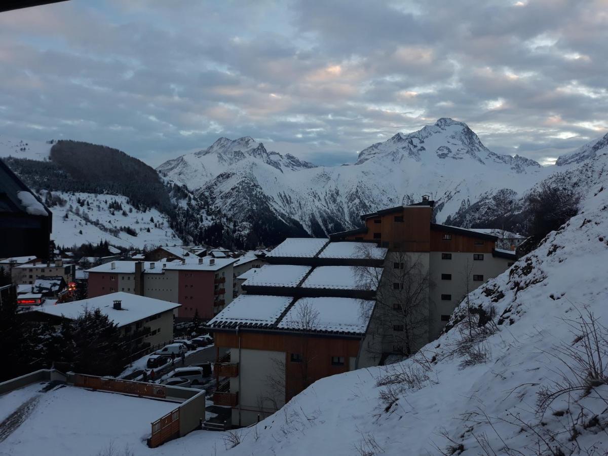 Studio standing Résidence le Pluton WIFI Parking privé C100 Les Deux Alpes Exterior foto