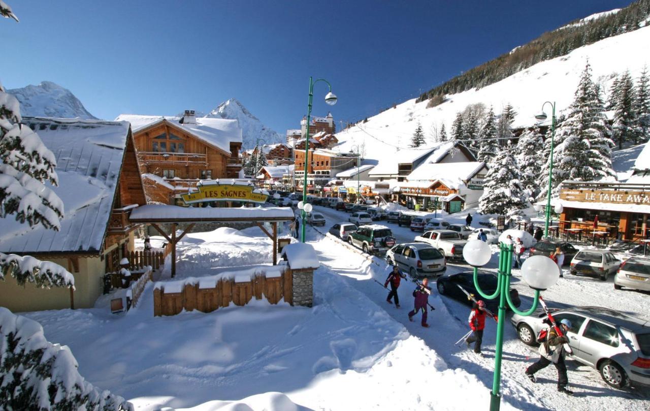 Studio standing Résidence le Pluton WIFI Parking privé C100 Les Deux Alpes Exterior foto